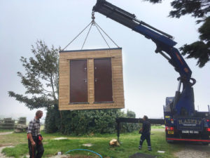 campsite toilet block