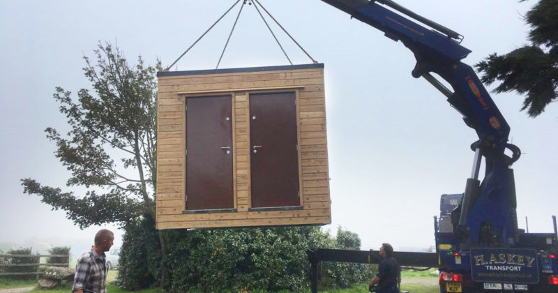 campsite toilet block