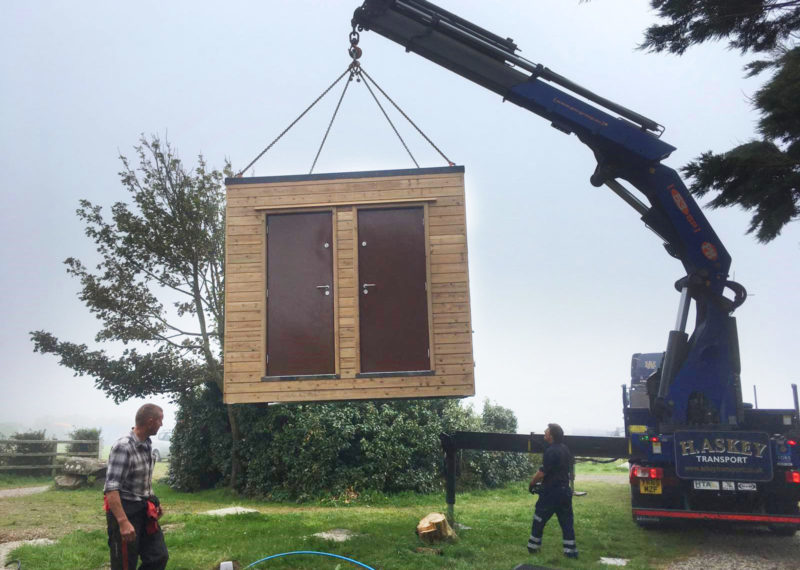 campsite toilet block