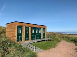 modular toilet block fife