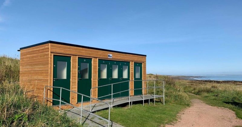 modular toilet block fife