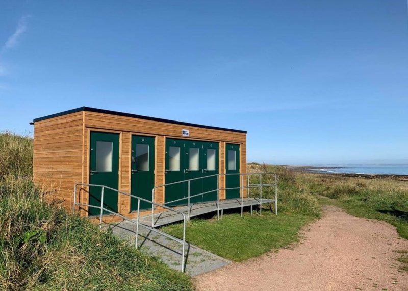 modular toilet block fife