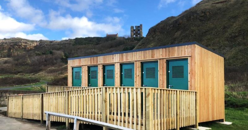 Modular toilet block Scarborough