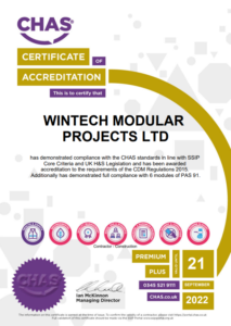 CHAS certificate 2022